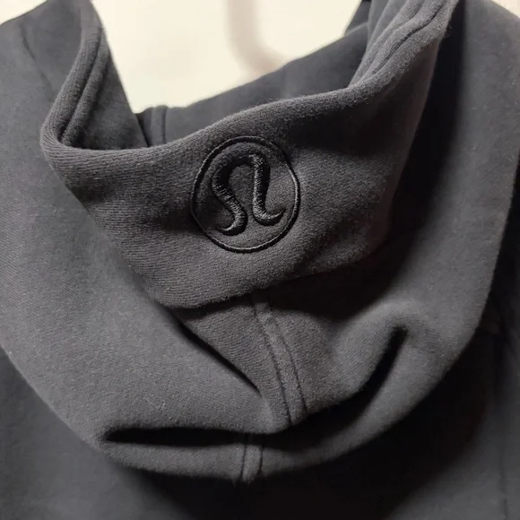 Lululemon Scuba Oversized Half-Zip Hoodie Black Size XL/XXL - Picture 10 of 11